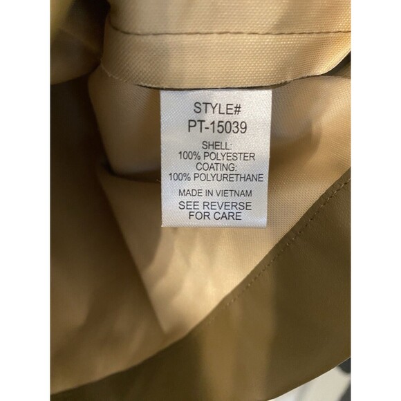 ZENANA VEST M BROWN BOXY FAUX LEATHER Top Layering Size XL - Picture 2 of 3